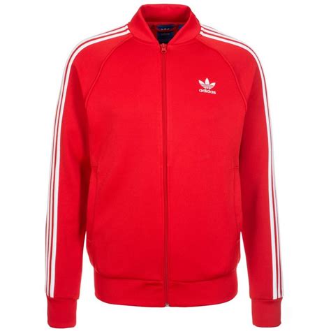 adidas jacke rot schwarz weisse punkte|Rote Jacken .